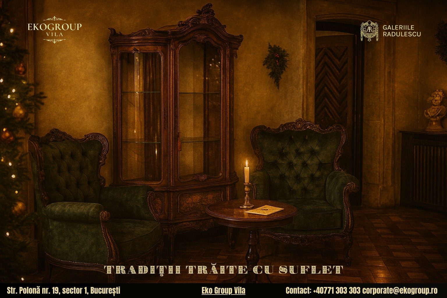 Crăciunul în România: O Retrospectivă a Sărbătorilor din Anii ’30 la Eko Group Vila